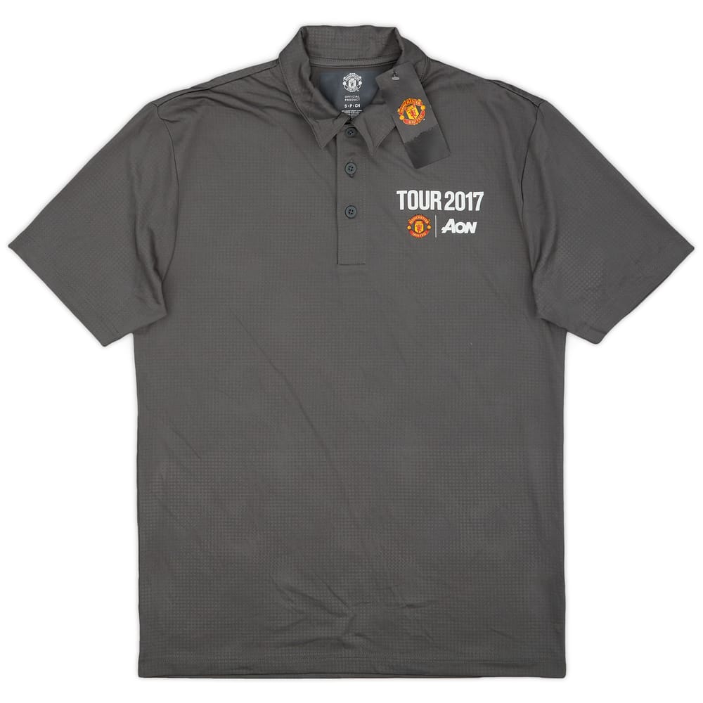 2017-18 Manchester United Polo Shirt (S)