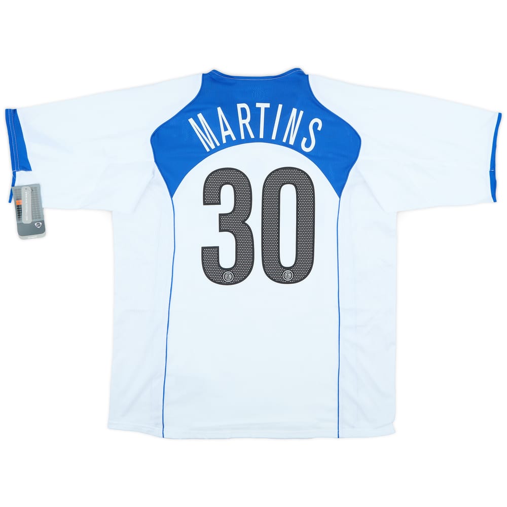 2004-05 Inter Milan Away Shirt Martins #30 (XL)