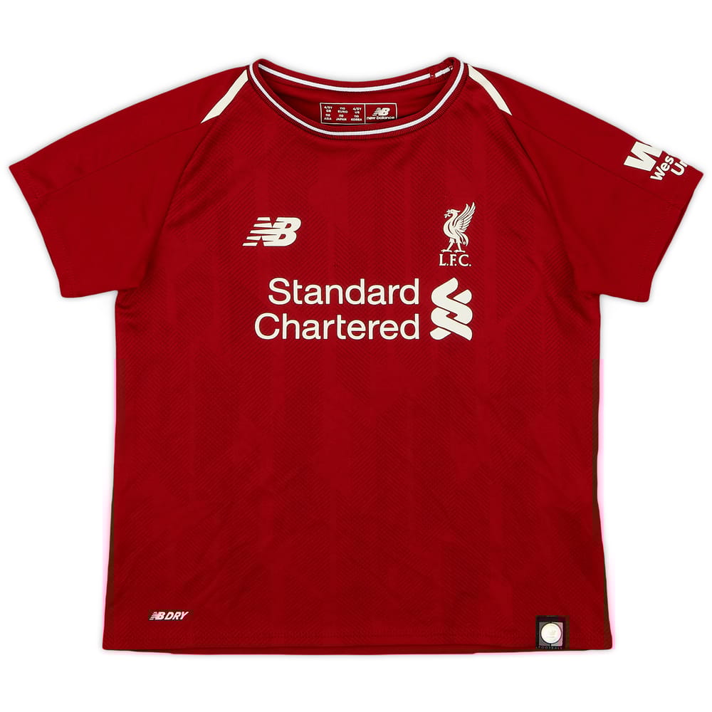 2018-19 Liverpool Home Shirt - 8/10 - (4-5 Years)