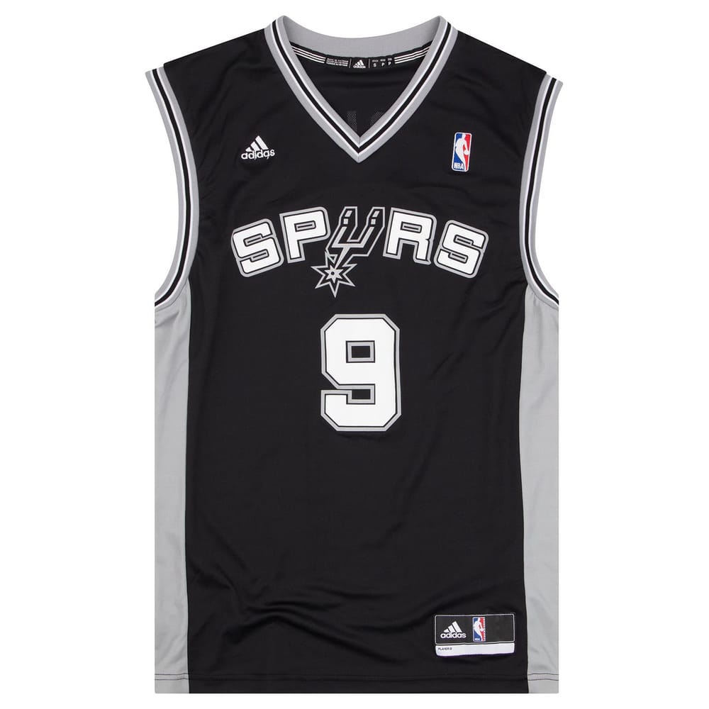 2010-14 San Antonio Spurs Parker #9 adidas Jersey (Away) S