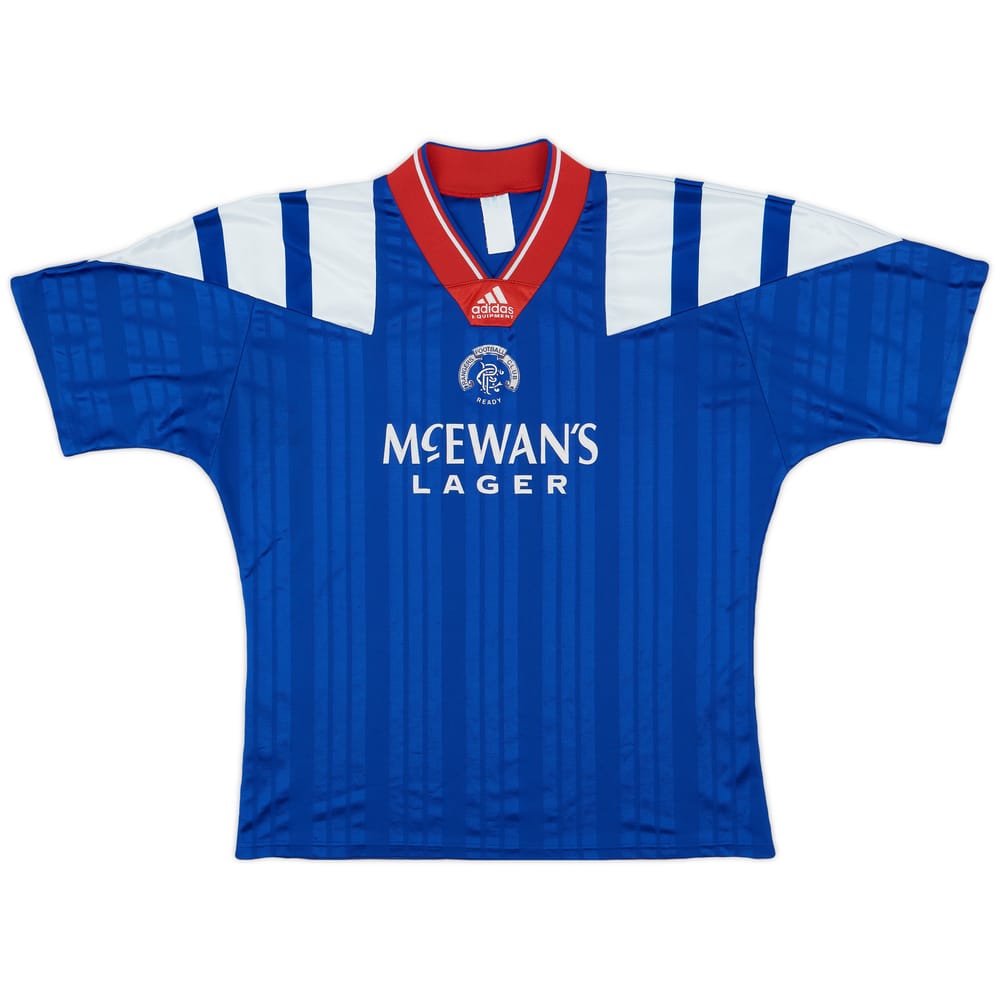 1992-94 Rangers Home Shirt - 8/10 - (XL)