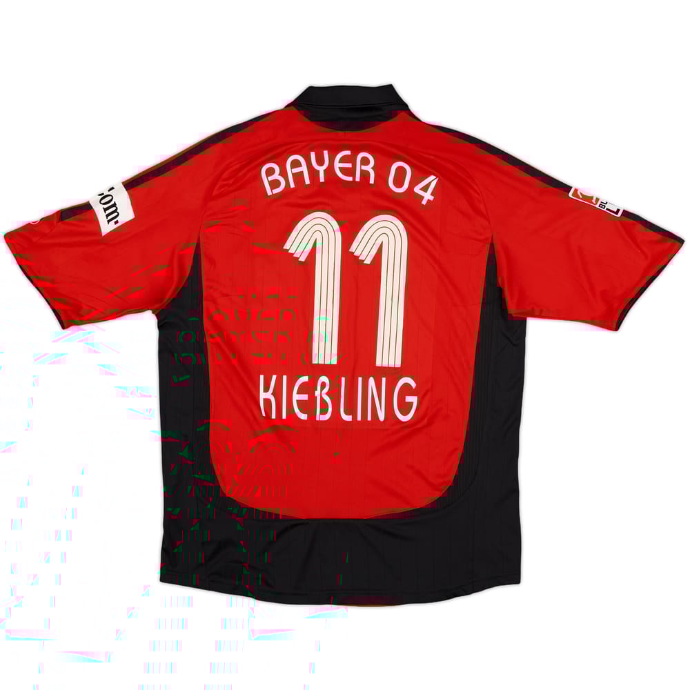 2007-08 Bayer Leverkusen Home Shirt Kiessling #11 - 5/10 - (L.Boys)