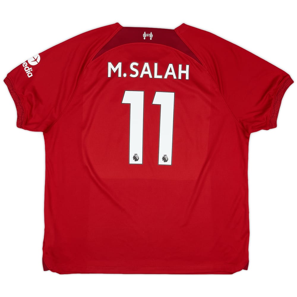 2022-23 Liverpool Home Shirt M.Salah #11 - 9/10 - (XXL)