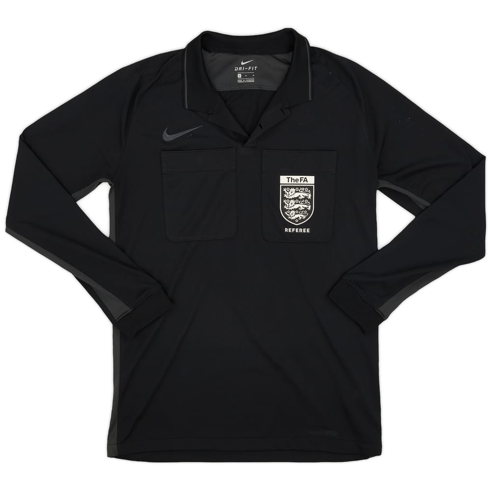 2019-20 England Nike Referee L/S Shirt - 9/10 - (M)