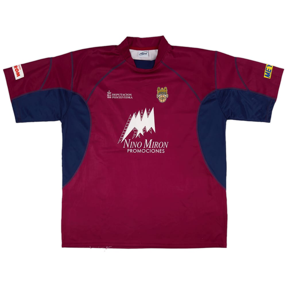 2000s Pontevedra Home Shirt Celso Miguez #1 - 9/10 - (XL)