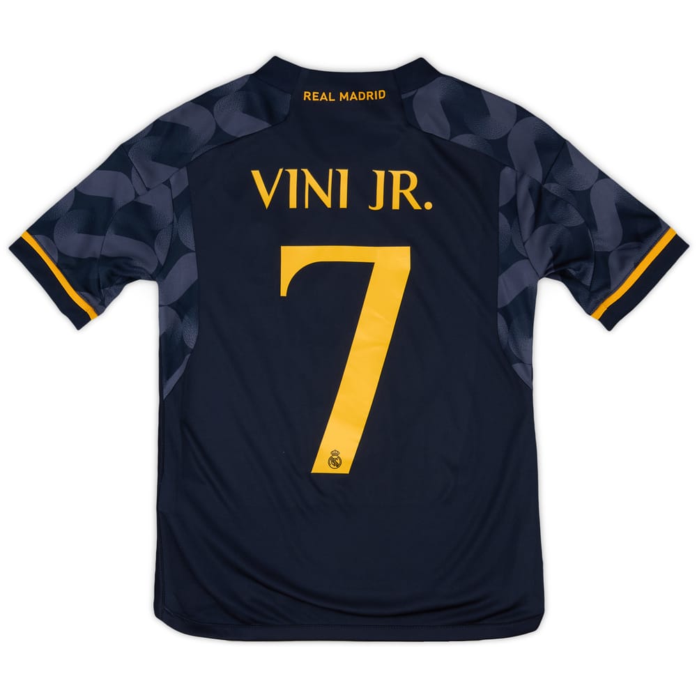 2023-24 Real Madrid Away Shirt Vini Jr. #7 (XS.Kids)