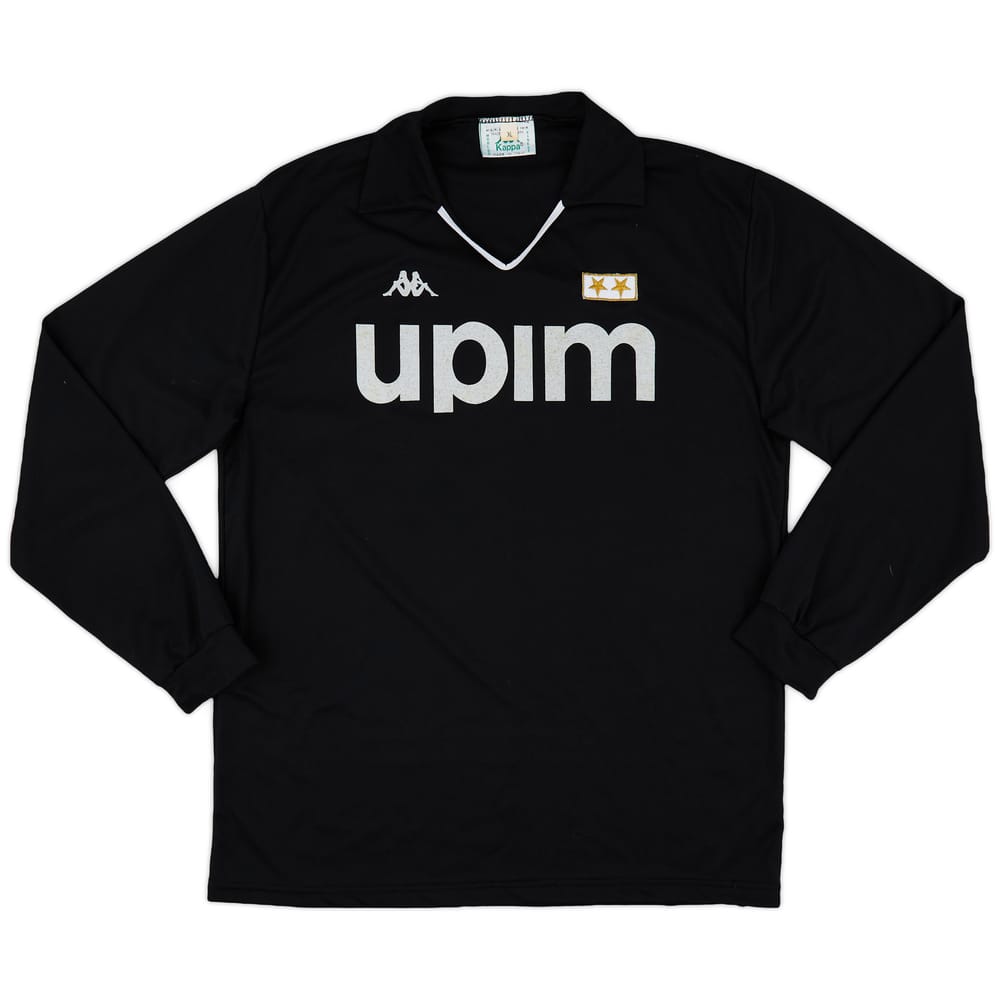 1990-91 Juventus Away L/S Shirt - 8/10 - (XL)