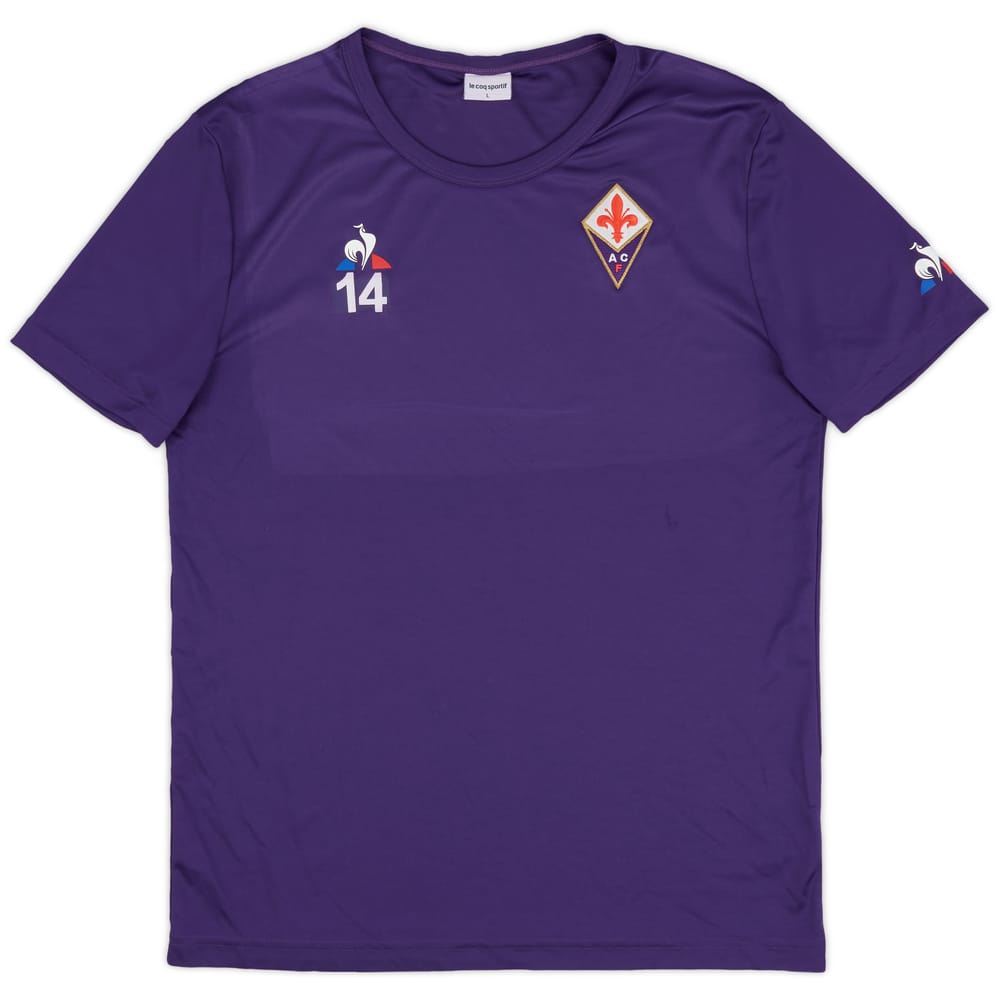 2019-20 Fiorentina Le Coq Sportif Training Tee # - As New