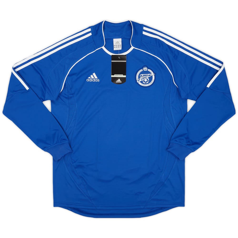 2007-08 Zenit St. Petersburg Home L/S Shirt (L)