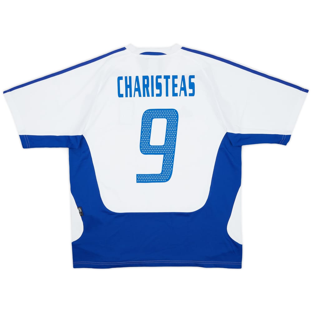 2004-06 Greece Away Shirt Charisteas #9 (L)