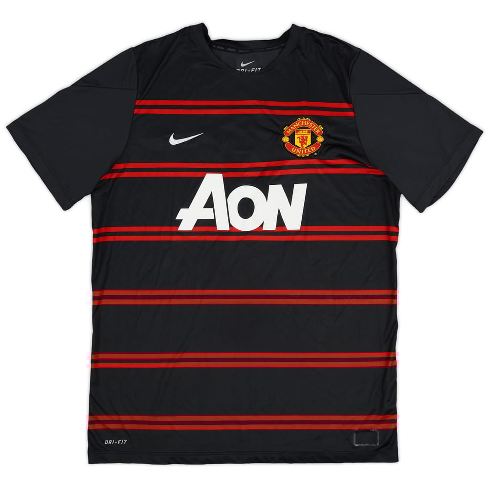 2013-14 Manchester United Nike Training Shirt - 8/10 - (XL)