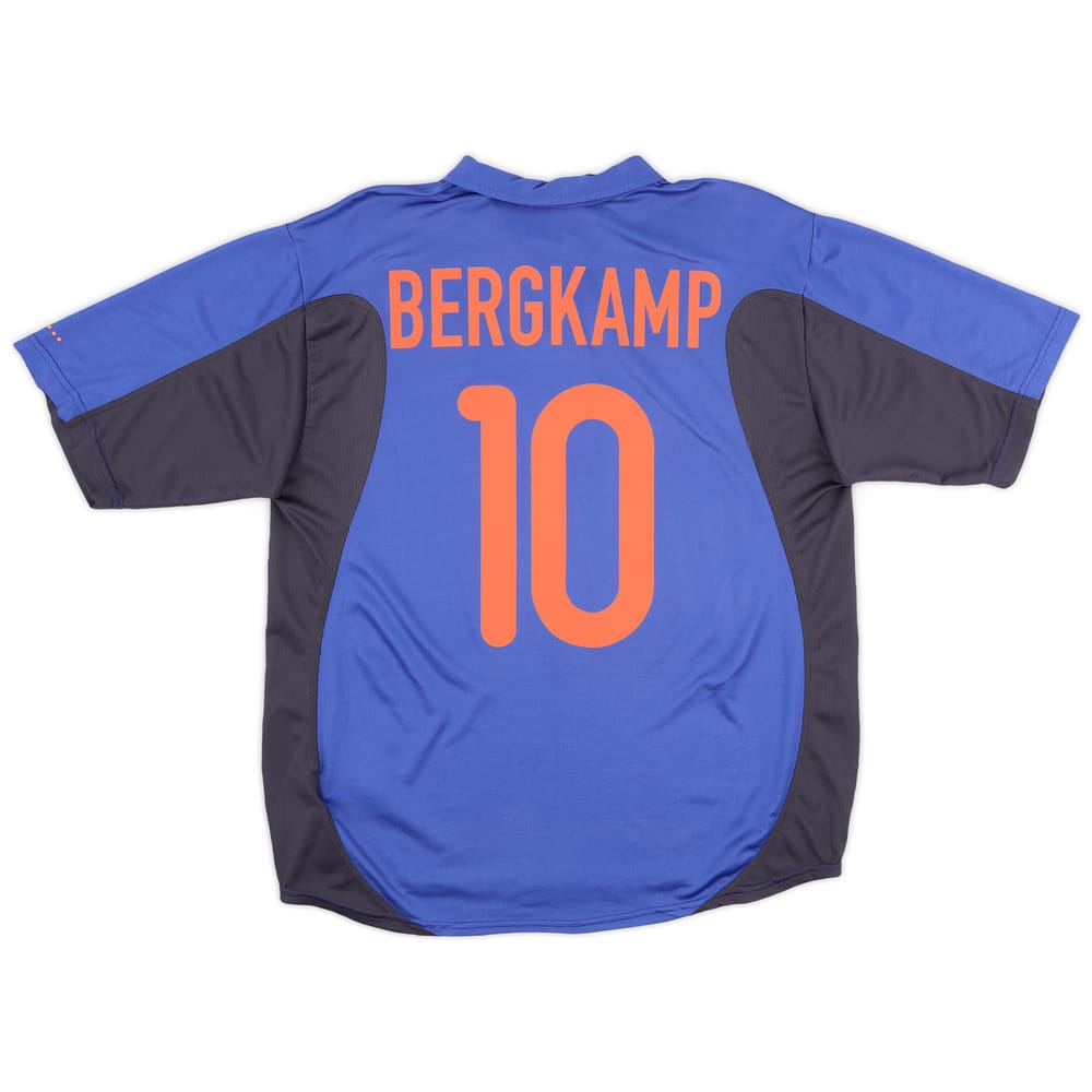 2000-02 Netherlands Away Shirt Bergkamp #10 - 7/10 - (L)