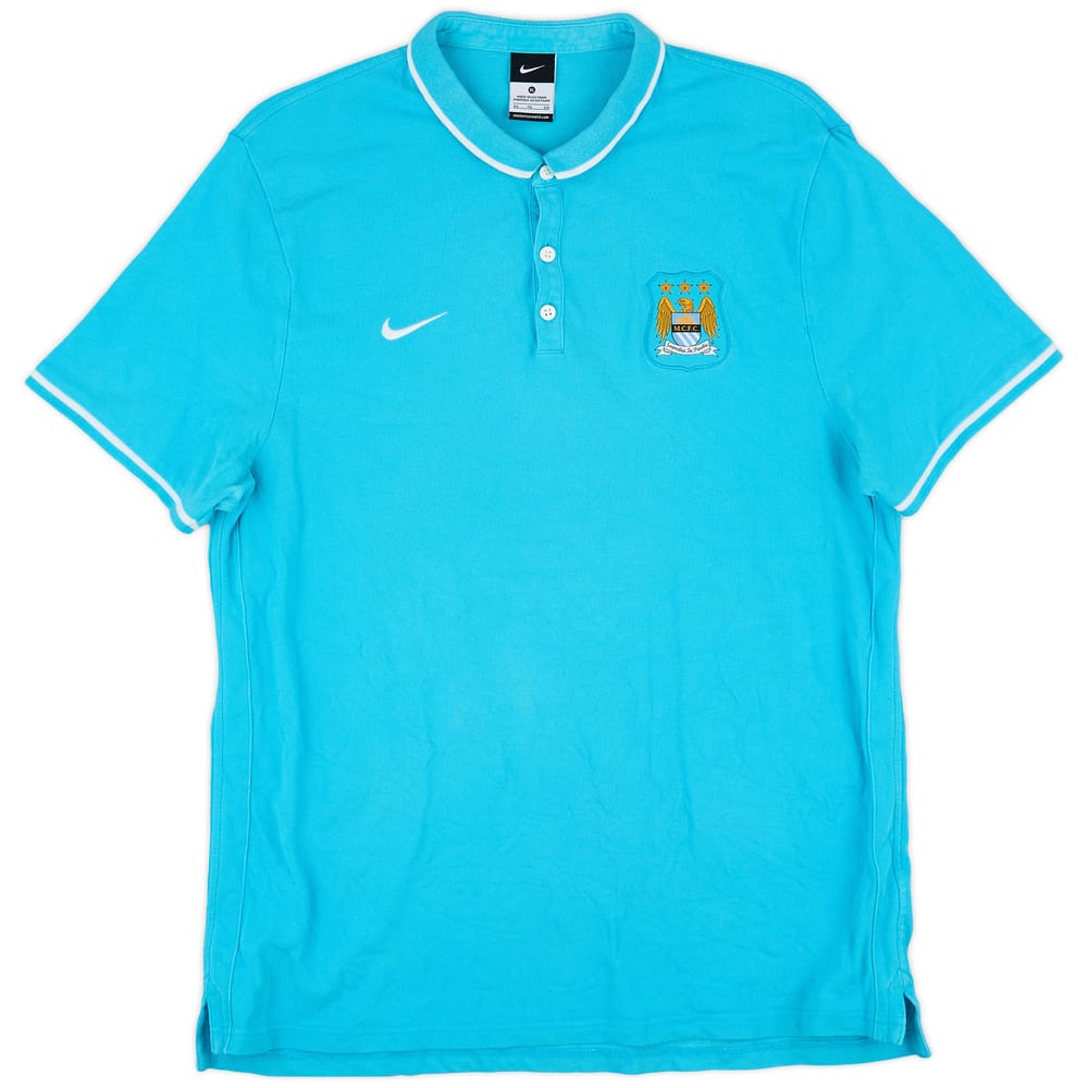 2015-16 Manchester City Nike Polo Shirt - 9/10 - (XL)