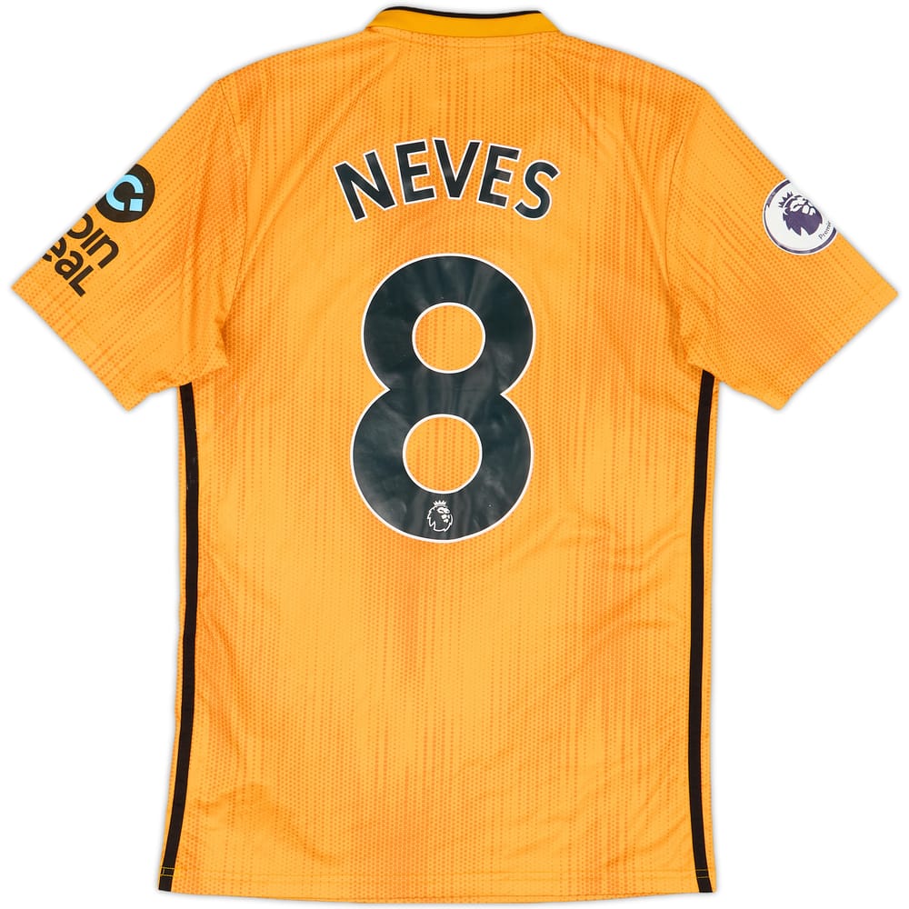 2019-20 Wolves Home Shirt Neves #8 - 8/10 - (XS)