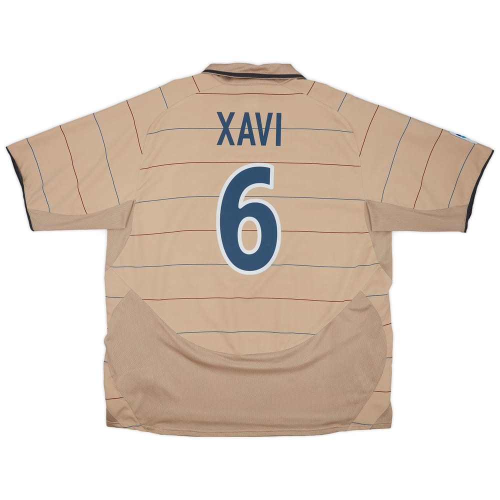 2003-05 Barcelona Away Shirt Xavi #6 - 10/10 - (XXL)