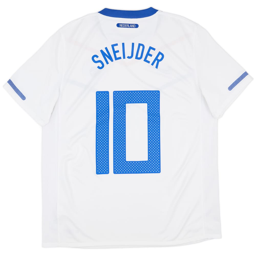 2010-11 Netherlands Away Shirt Sneijder #10 - 8/10 - (L)
