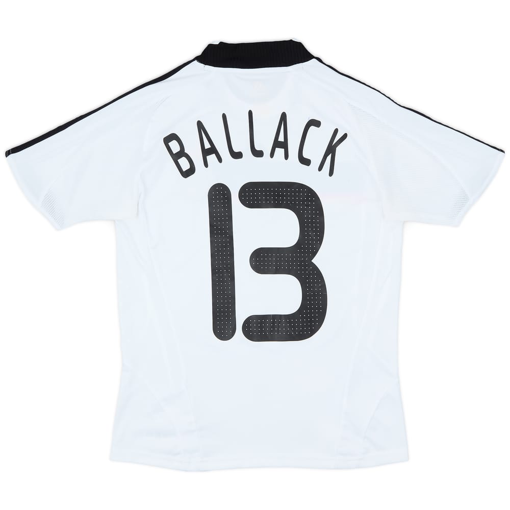 2008-09 Germany Home Shirt Ballack #13 - 7/10 - (S)