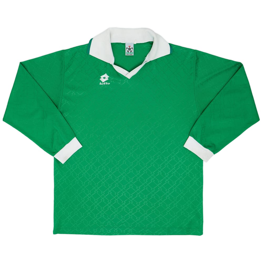1990s Lotto Template L/S Shirt - 5/10 - (XL)