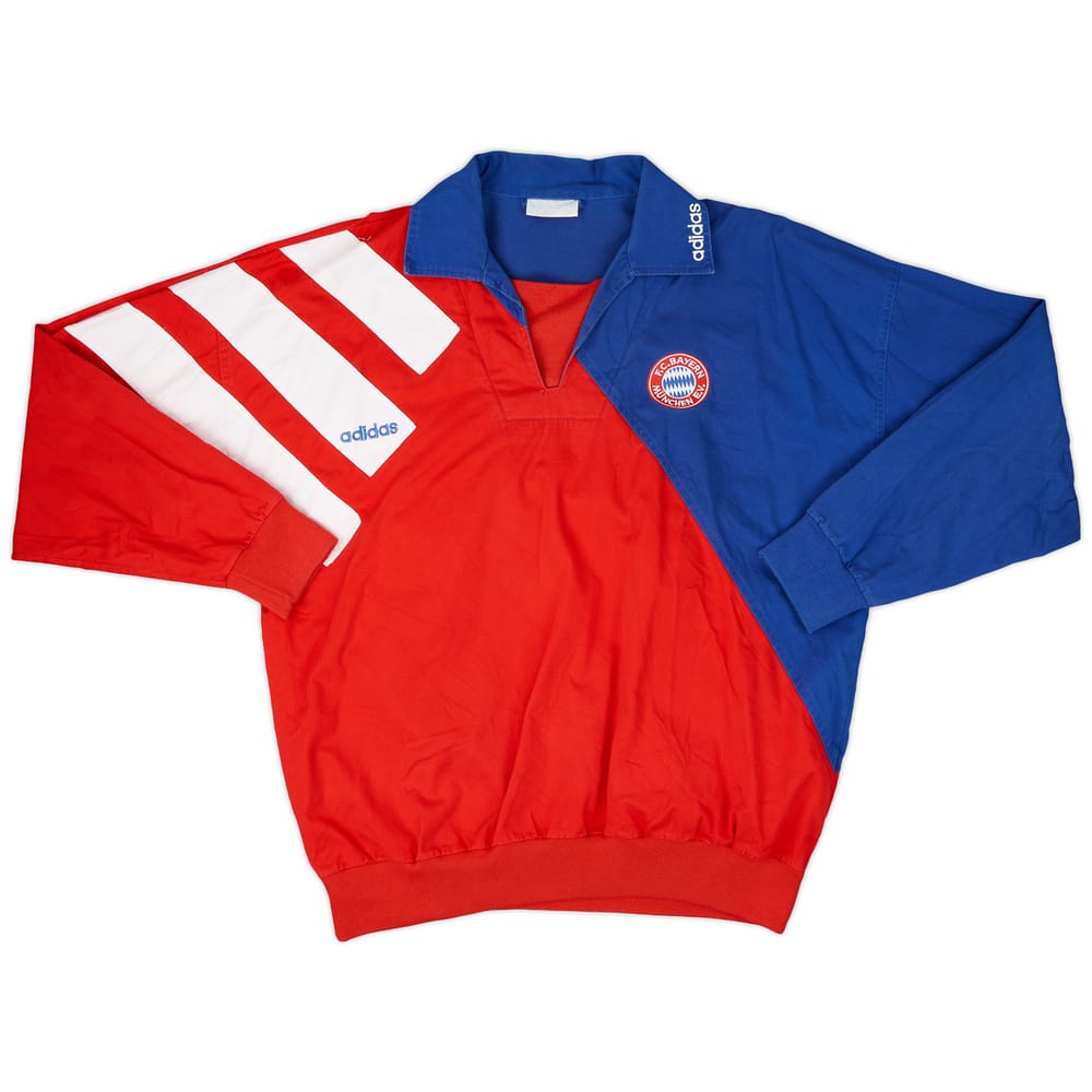 1993-95 Bayern Munich adidas Drill Top - 9/10 - (M/L)