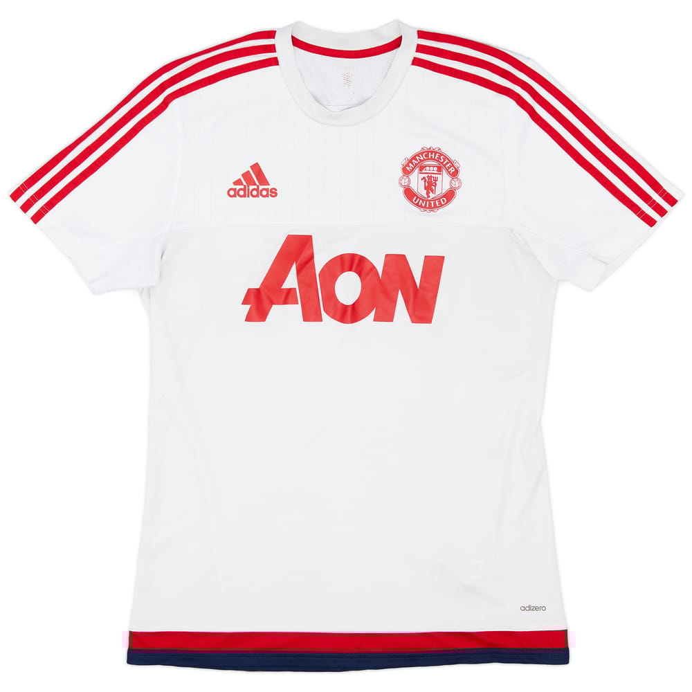 2015-16 Manchester United adidas Training Shirt - 6/10 - (M)