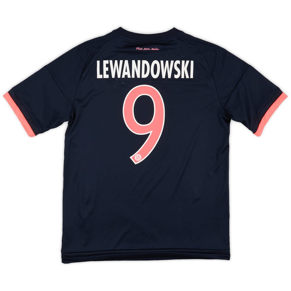 2015-16 Bayern Munich Third Shirt Lewandowski #9 - 7/10 - (XL.Boys)