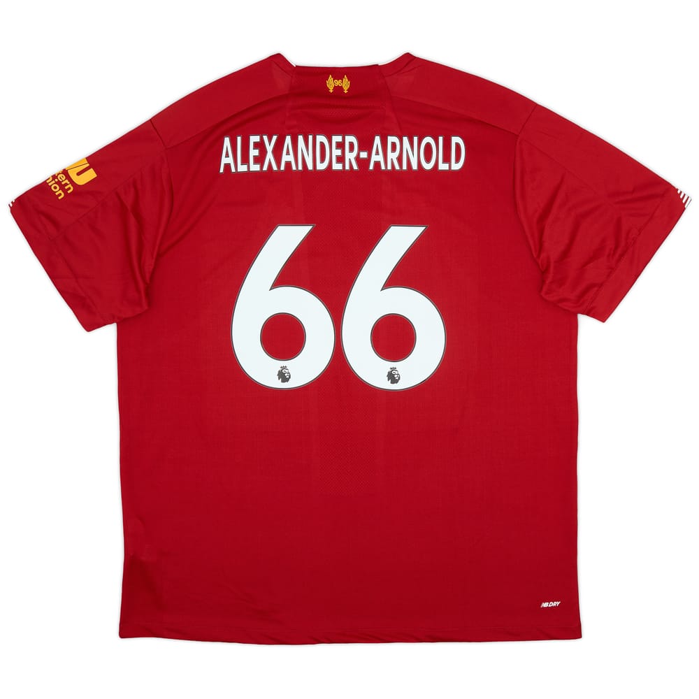 2019-20 Liverpool Home Shirt Alexander-Arnold #66 - 10/10 - (XXL)