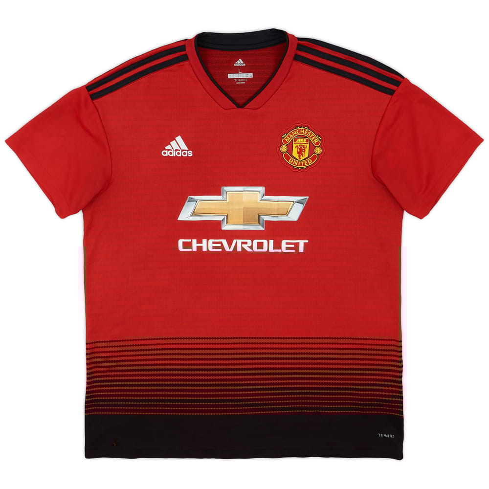 2018-19 Manchester United Home Shirt - 9/10 - (L)