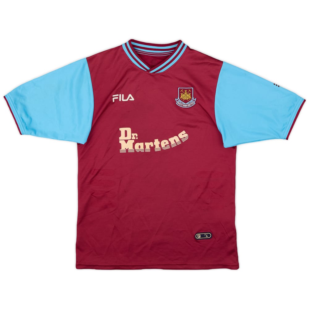 2001-03 West Ham Home Shirt - 5/10 - (L.Boys)