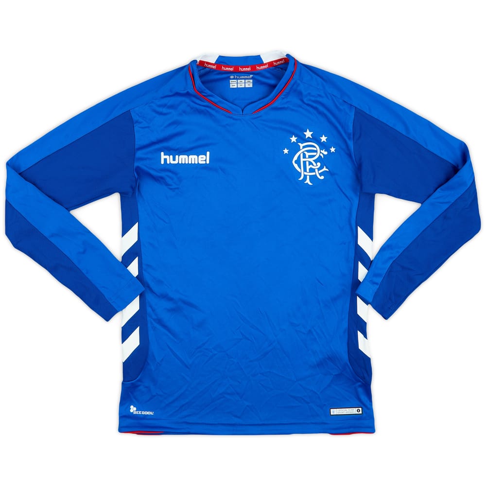 2018-19 Rangers Home Shirt - 8/10 - (XXL.Boys)