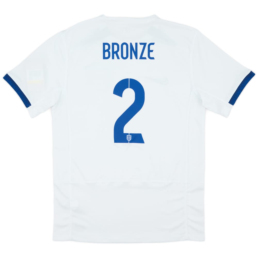 2023-24 England Lionesses Home Shirt Bronze #2 (S)
