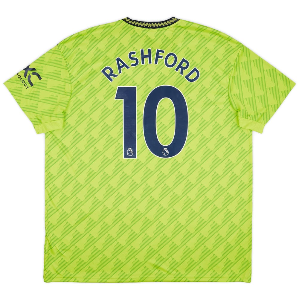 2022-23 Manchester United Third Shirt Rashford #10 (XXL)