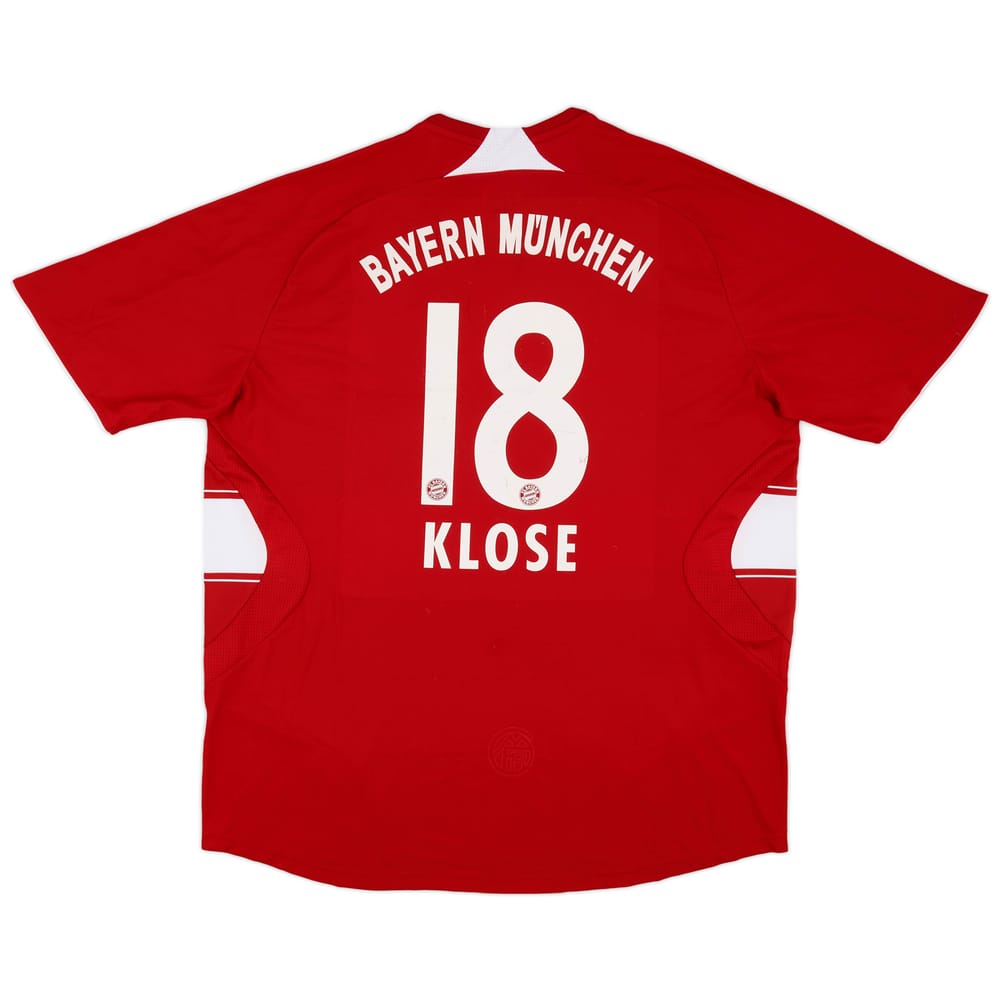 2007-08 Bayern Munich Home Shirt Klose #18 (XXL)