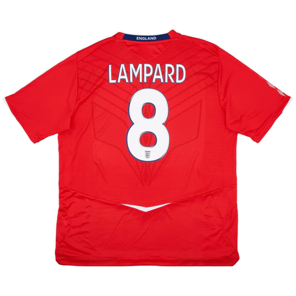 2008-10 England Away Shirt Lampard #8 (XXL)