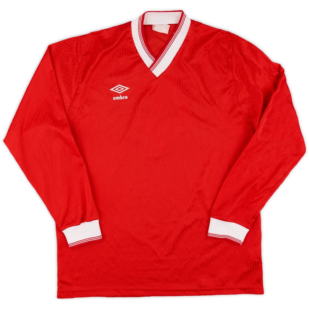 1990s Umbro Template L/S Shirt #4 - 8/10 - (L)