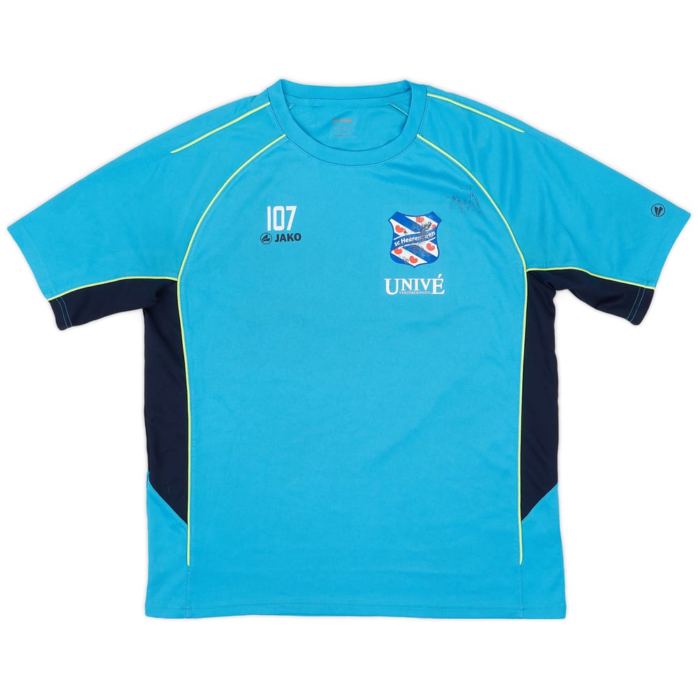 2010s Heerenveen Plsyer Issue Jako Training Shirt #107 - 4/10 - (L)