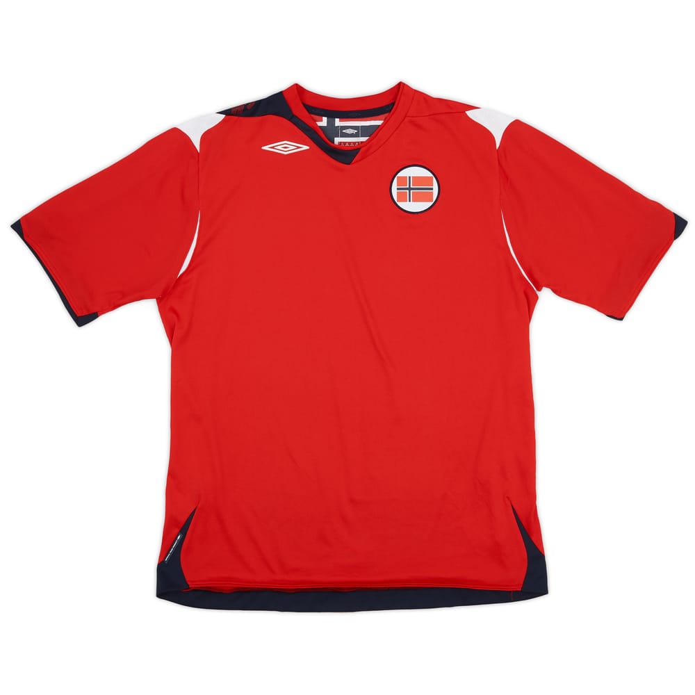 2006-08 Norway Home Shirt - 9/10 - (XL)