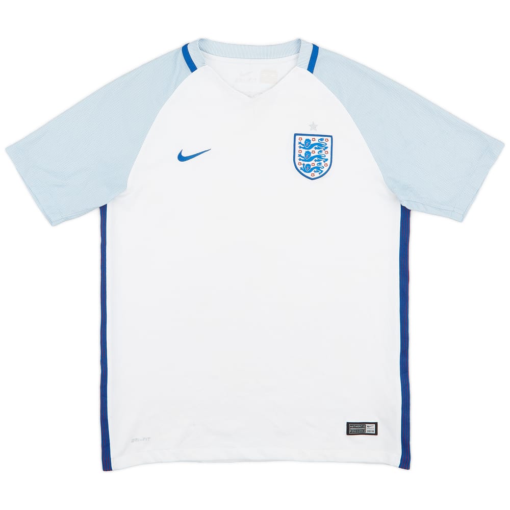 2016-17 England Home Shirt - 5/10 - (XL.Boys)