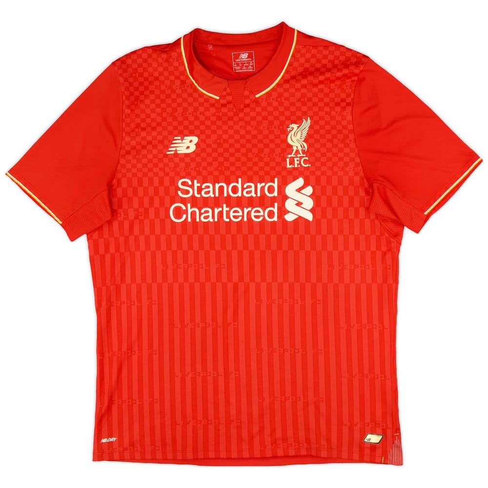 2015-16 Liverpool Home Shirt - 6/10 - (L)