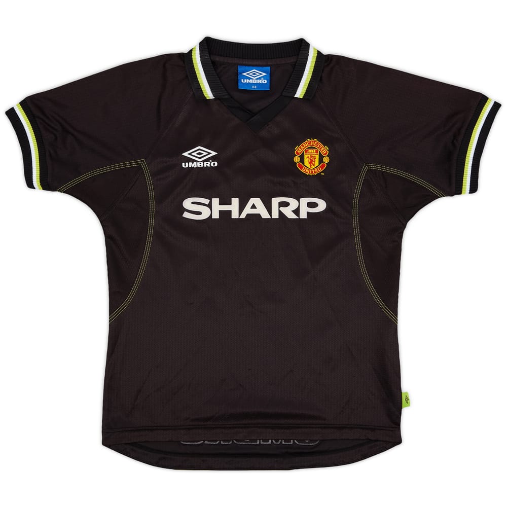 1998-99 Manchester United Third Shirt - 7/10 - (L.Boys)