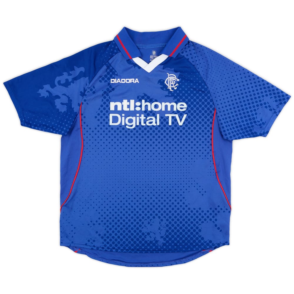 2002-03 Rangers Home Shirt - 8/10 - (M)