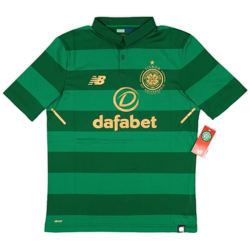 2017-18 Celtic 'Lisbon Lions 50th Anniversary' Away Shirt (S)