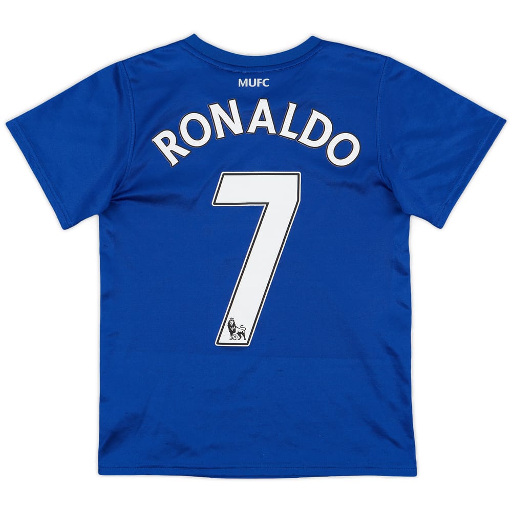2008-09 Manchester United Third Shirt Ronaldo #7 - 8/10 - (7-8 Years)