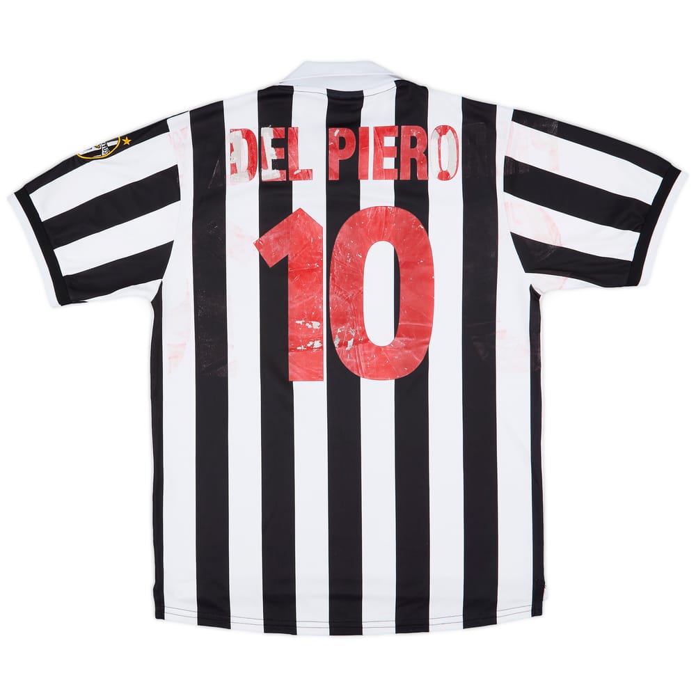 1998-99 Juventus Home Shirt Del Piero #10 - 4/10 - (L)