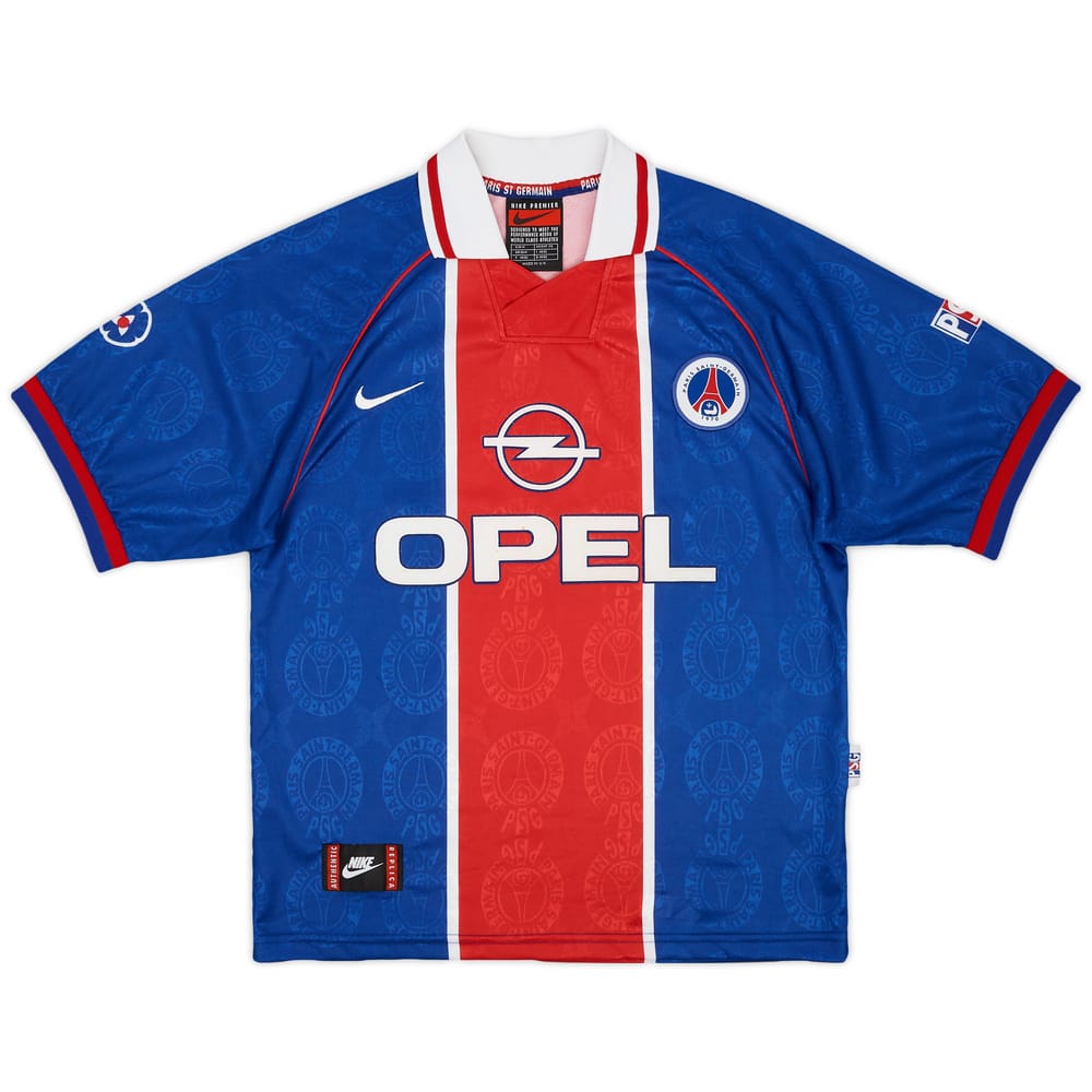 1996-97 Paris Saint-Germain Home Shirt - 8/10 - (M)