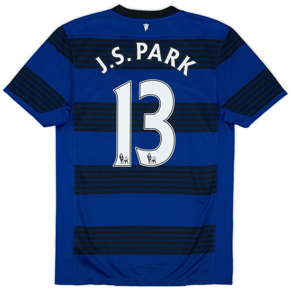 2011-13 Manchester United Away Shirt J.S. Park #13 - 9/10 - (S)