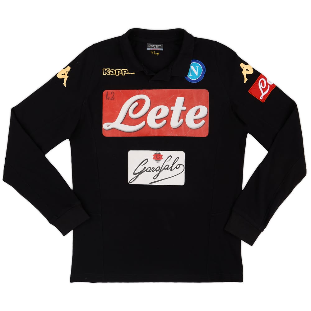 2016-17 Napoli Kappa Polo L/S T-Shirt - 3/10