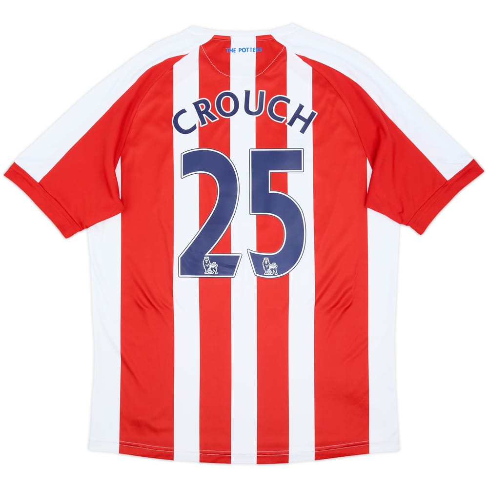 2014-15 Stoke City Home Shirt Crouch #25 - 8/10 - (L)