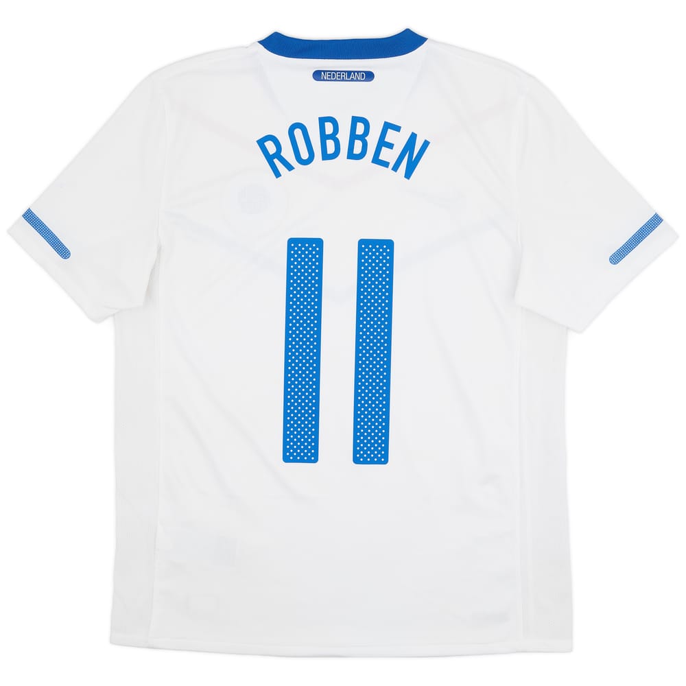 2010-11 Netherlands Away Shirt Robben #11 - 6/10 - (M)