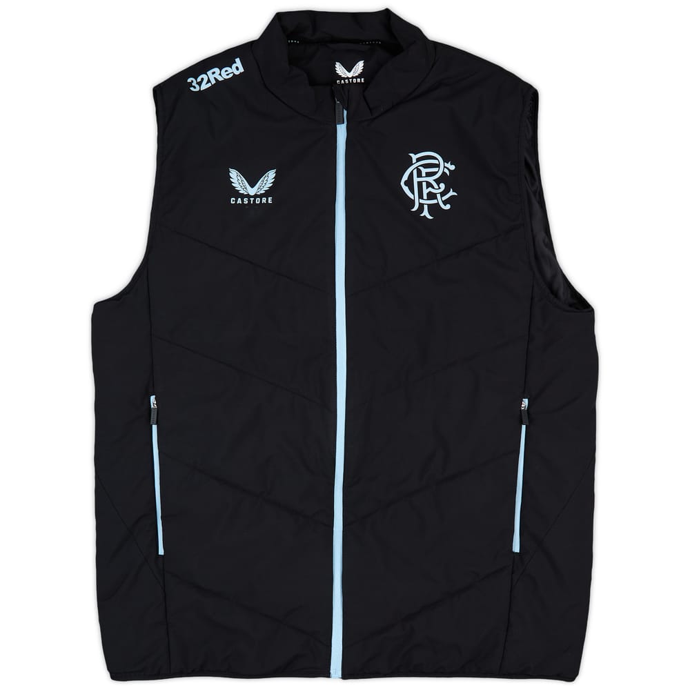 2024-25 Rangers Castore Padded Gilet - 7/10 - (L)