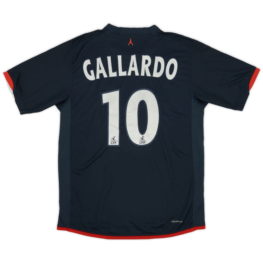 2006-07 Paris Saint-Germain Home Shirt Gallardo #10 - 5/10 - (S)
